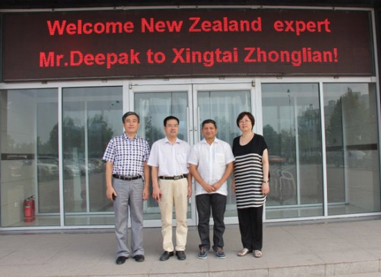 Customer Services Audit公司總裁Deepak 先生、服務外包行業(yè)專家畢自力女士來公司指導工作